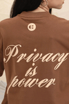 PRIVACY IS POWER T-SHIRT