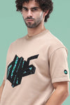 PEACH APPLIQUE T-SHIRT