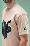 PEACH APPLIQUE T-SHIRT