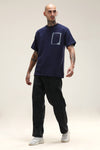 NAVY POCKET T-SHIRT