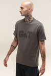 MOUSE GRAY CHENILLE T-SHIRT