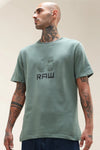 CYAN APPLIQUE T-SHIRT