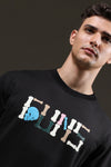 BLACK SKELETON T-SHIRT