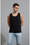 Black Basic Tank-top