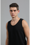 Black Basic Tank-top