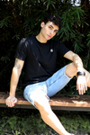 Black Reflective T-shirt